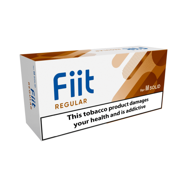FIIT Regular heatsticks for Lil Solid, classic tobacco flavor, simple packaging