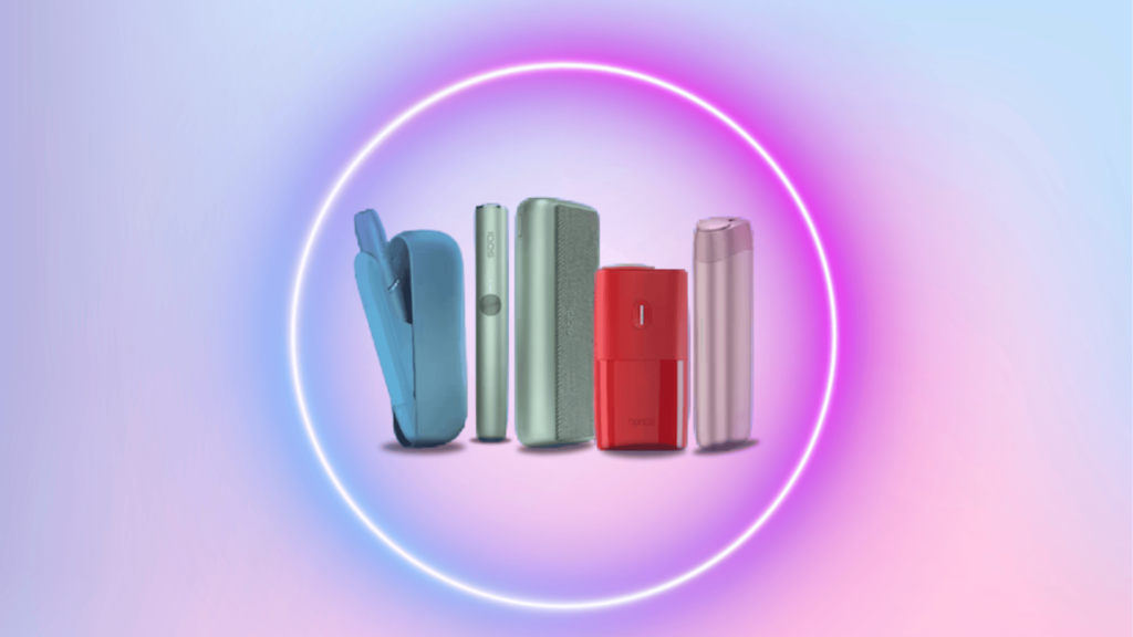 iqos,lil solid, glo, pulze,