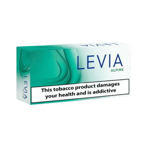 LEVIA Alpine tobacco-free sticks for IQOS ILUMA and ILUMA i – peppermint freshness with strong cooling sensation, worldwide delivery