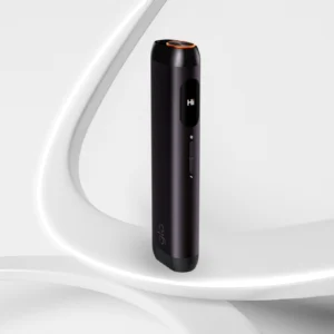Glo Hilo Onyx side view showing compact body and dual heating system