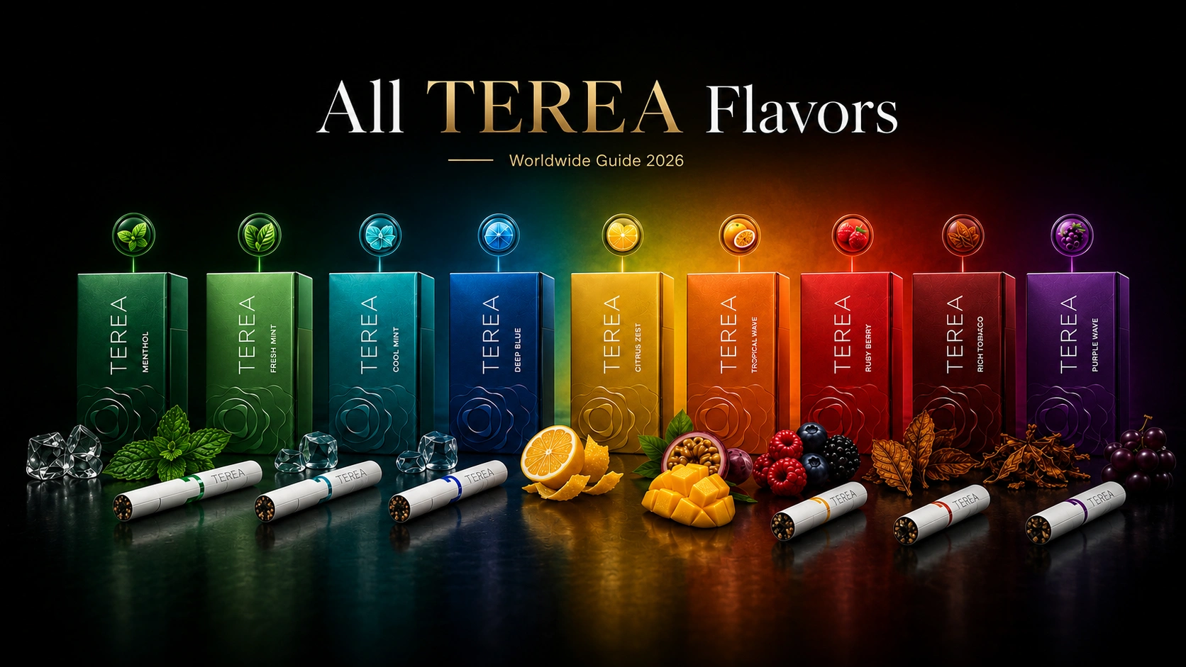All TEREA Flavors Worldwide (2026) Complete Taste Guide