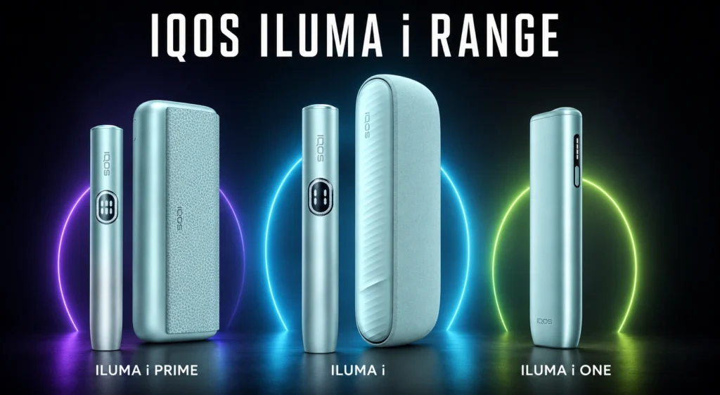 IQOS ILUMA i PRIME vs ILUMA i vs ILUMA i ONE comparison