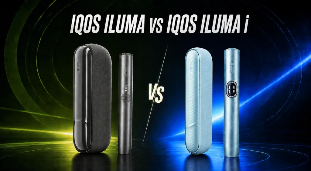 IQOS ILUMA i vs IQOS ILUMA device comparison